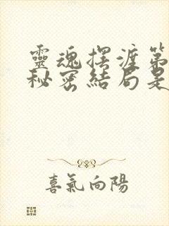 灵魂摆渡第二季秘密结局是什么意思