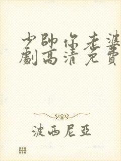 少帅你老婆电视剧高清免费完整版