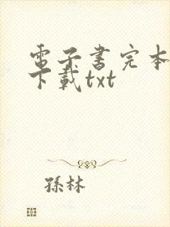 电子书完本免费下载txt