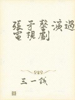 张矛馨演过什么电视剧封面