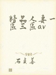 精品人妻一区二区三区av