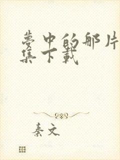 梦中的那片海全集下载