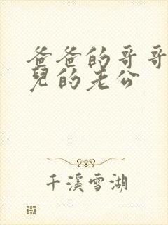 爸爸的哥哥的女儿的老公封面