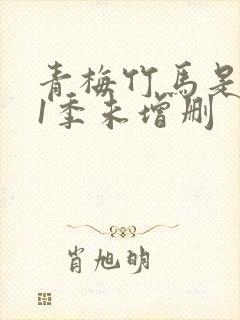 青梅竹马是消防1季未增删封面