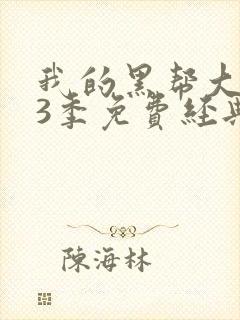 我的黑帮大佬第3季免费经典片段在线观看