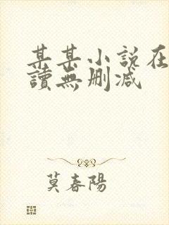 某某小说在线阅读无删减