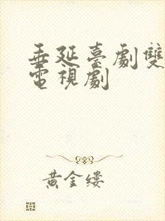 垂延台剧双男主电视剧