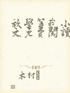 放学等我小说全文免费阅读完整版