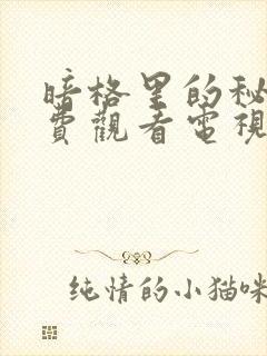 暗格里的秘密免费观看电视剧全集