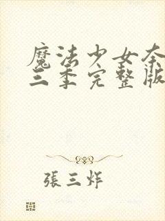 魔法少女奈叶第三季完整版封面