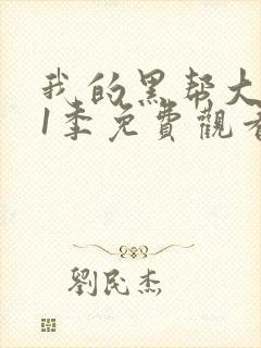 我的黑帮大佬第1季免费观看高清版