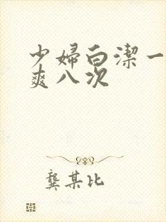 少妇白洁一夜被爽八次封面