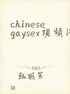 chinesegaysex视频网站