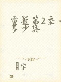 灵笼第2季一共多少集