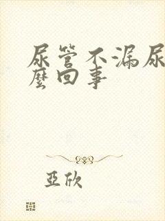 尿管不漏尿是怎么回事