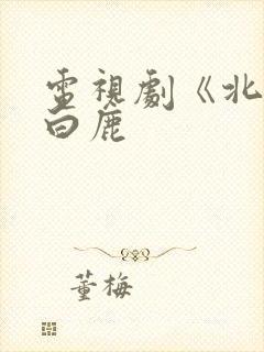 电视剧《北上》白鹿封面