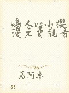 鸣人vs小樱动漫免费观看全集