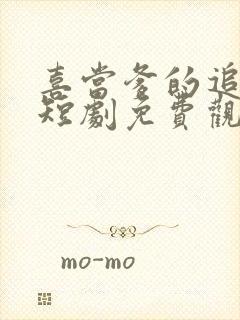 喜当爹的追妻路短剧免费观看