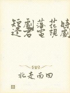 短剧落花时节又逢君电视剧免费观看