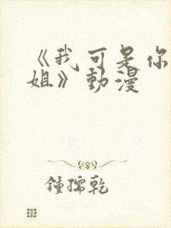 《我可是你的姐姐》动漫