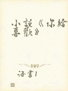 小说《你给我的喜欢》