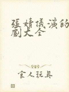 张婧仪演的电视剧大全