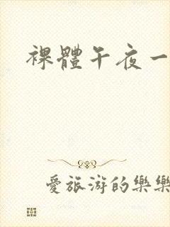 裸体午夜一级片