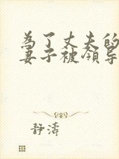 为了丈夫的晋升妻子被领导封面