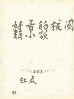 好看的校园励志类小说