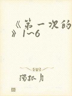 《第一次的人妻》1~6封面