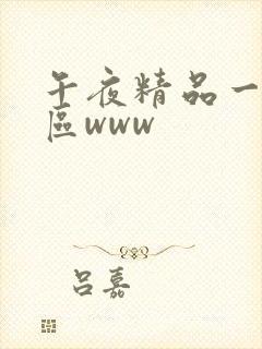 午夜精品一区二区www