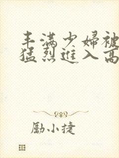 丰满少妇被粗大猛烈进入高清动漫