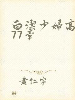 白洁少妇高义第77章