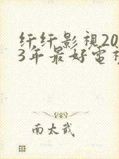 纤纤影视2023年最好电视剧深受