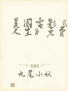 美国电影《电影人生》免费观看封面