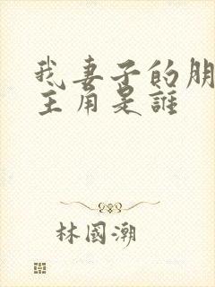 我妻子的朋友女主角是谁