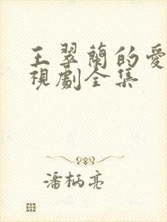 王翠兰的爱情电视剧全集