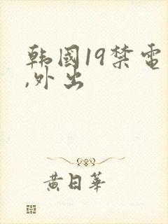 韩国19禁电影,外出