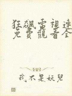 狂飙电视连续剧免费观看全集