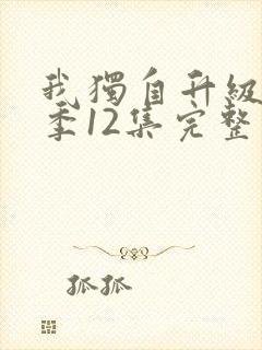 我独自升级第二季12集完整版观看