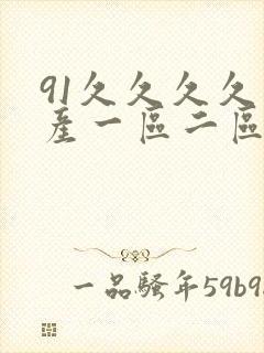 91久久久久国产一区二区