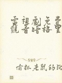 电视剧免费全集观看暗格里的秘密