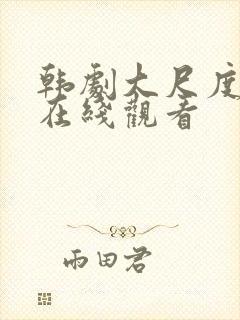 韩剧大尺度免费在线观看