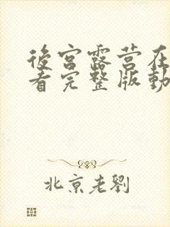 后宫露营在线观看完整版动漫普通