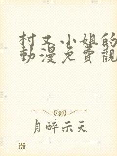 村又小姐的秘密动漫免费观看封面