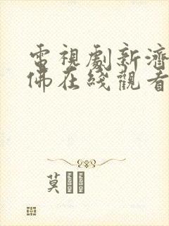 电视剧新济公活佛在线观看