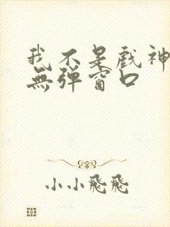 我不是戏神小说无弹窗口