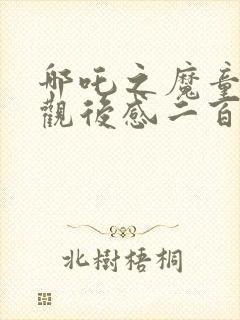 哪吒之魔童降世观后感二百字