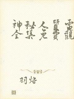 神秘人质电视剧全集免费观看高清