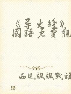 《导火线》电影国语免费观看